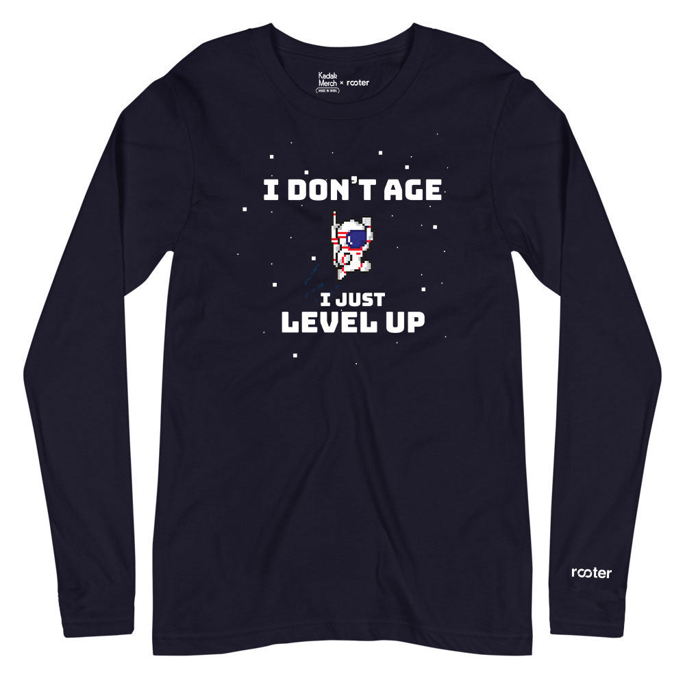 Level Up Full Sleeves T-Shirt