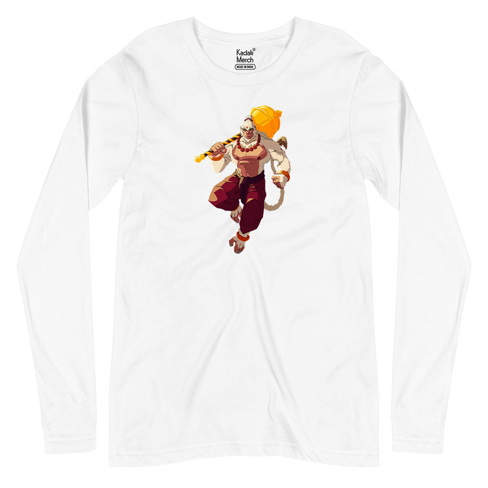 Mighty Hanuman Full Sleeves T-Shirt