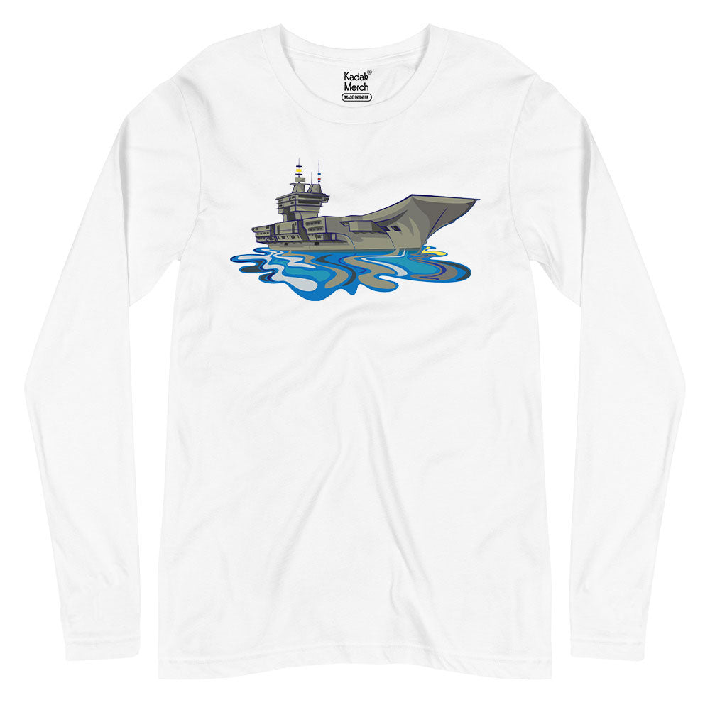 INS Vikrant Reborn Full Sleeves T-Shirt