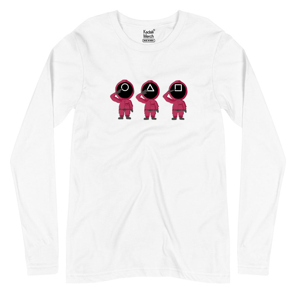 Squid Game Military Version Full Sleeves T-Shirt