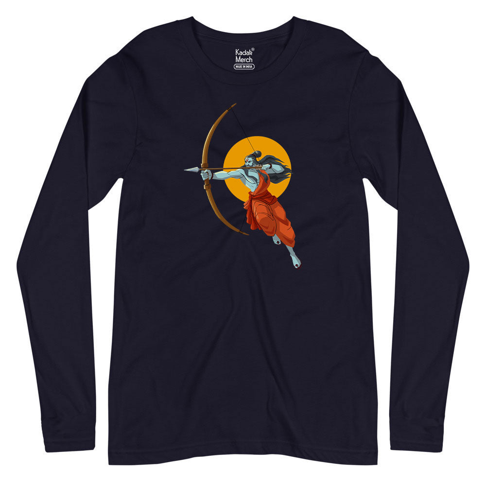 Mighty Lord Ram Full Sleeves T-Shirt