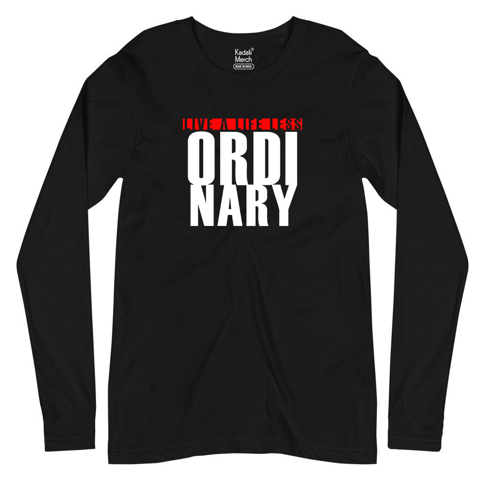 Less Ordinary Full Sleeves T-Shirt