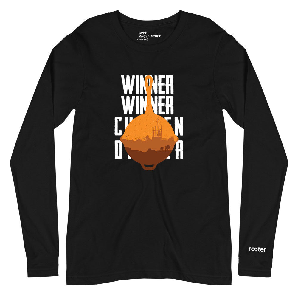 Winner Winner Chicken Dinner Pan Full Sleeves T-Shirt