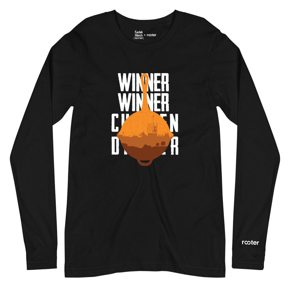 Winner Winner Chicken Dinner Pan Full Sleeves T-Shirt