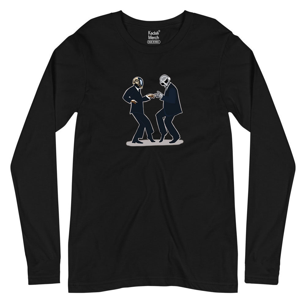 Daft Punk x Pulp Fiction Full Sleeves T-Shirt