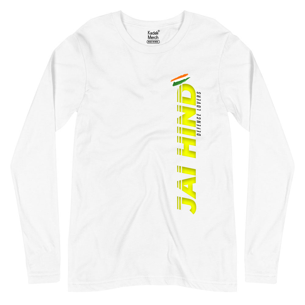 Jai Hind Full Sleeves T-Shirt