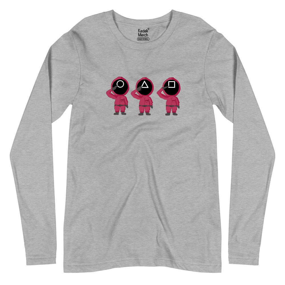 Squid Game Military Version Full Sleeves T-Shirt