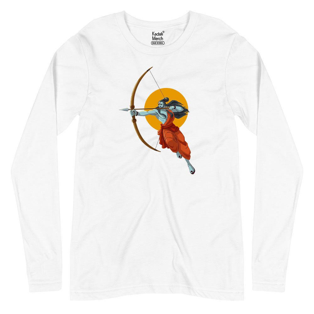 Mighty Lord Ram Full Sleeves T-Shirt