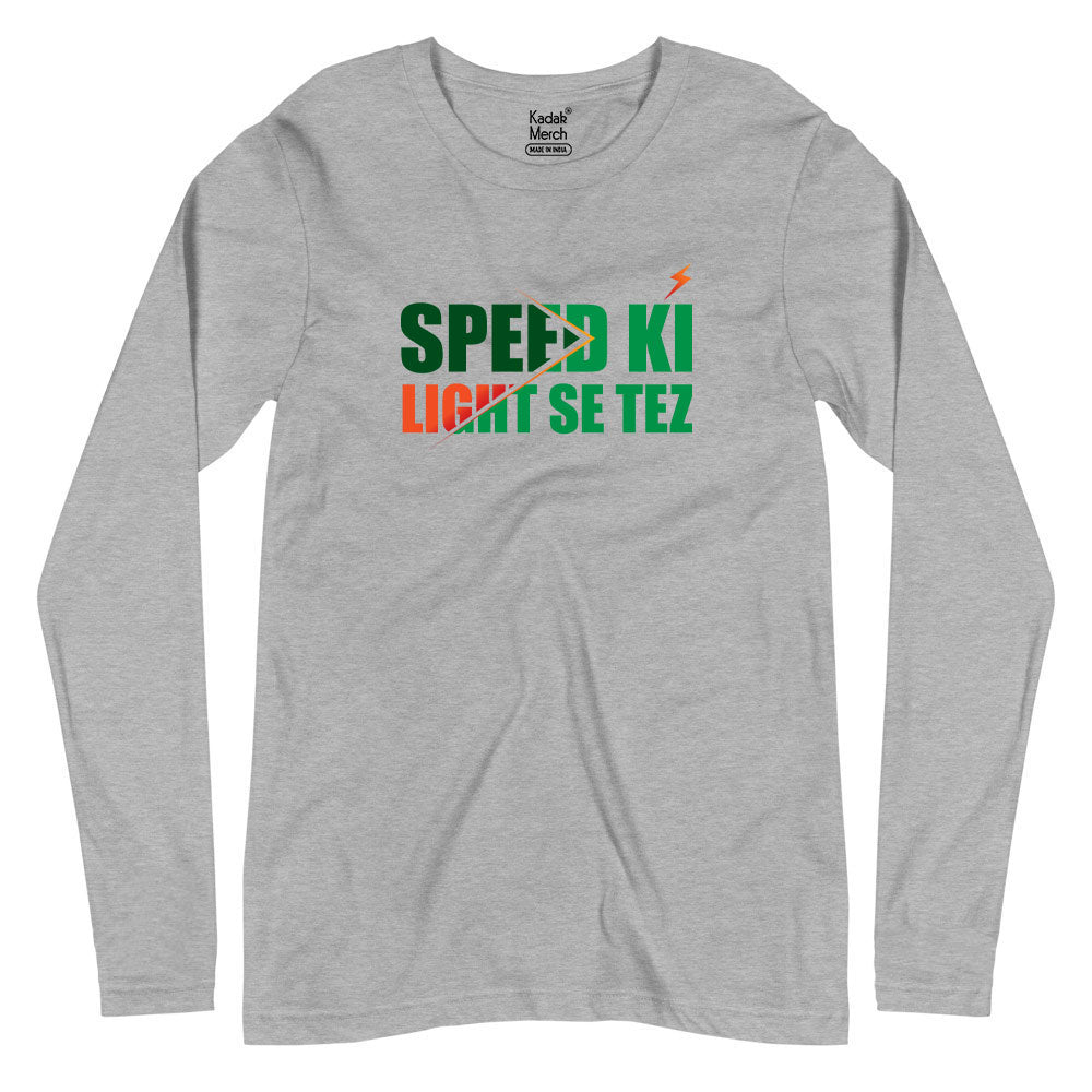 Speed Ki Light Se Tez Full Sleeves T-Shirt