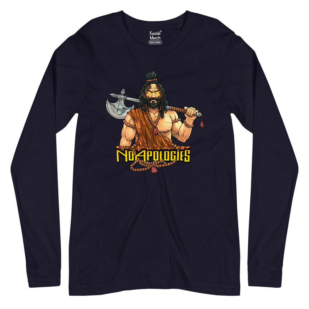 No Apologies Full Sleeves T-Shirt