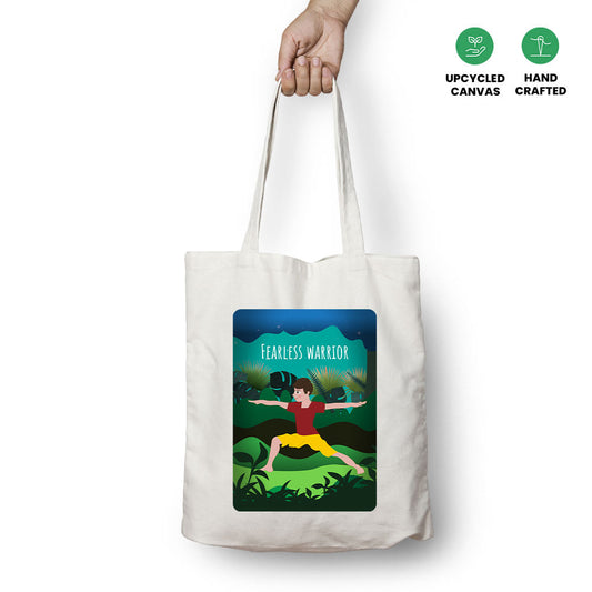 Fearless Warrior Tote Bag