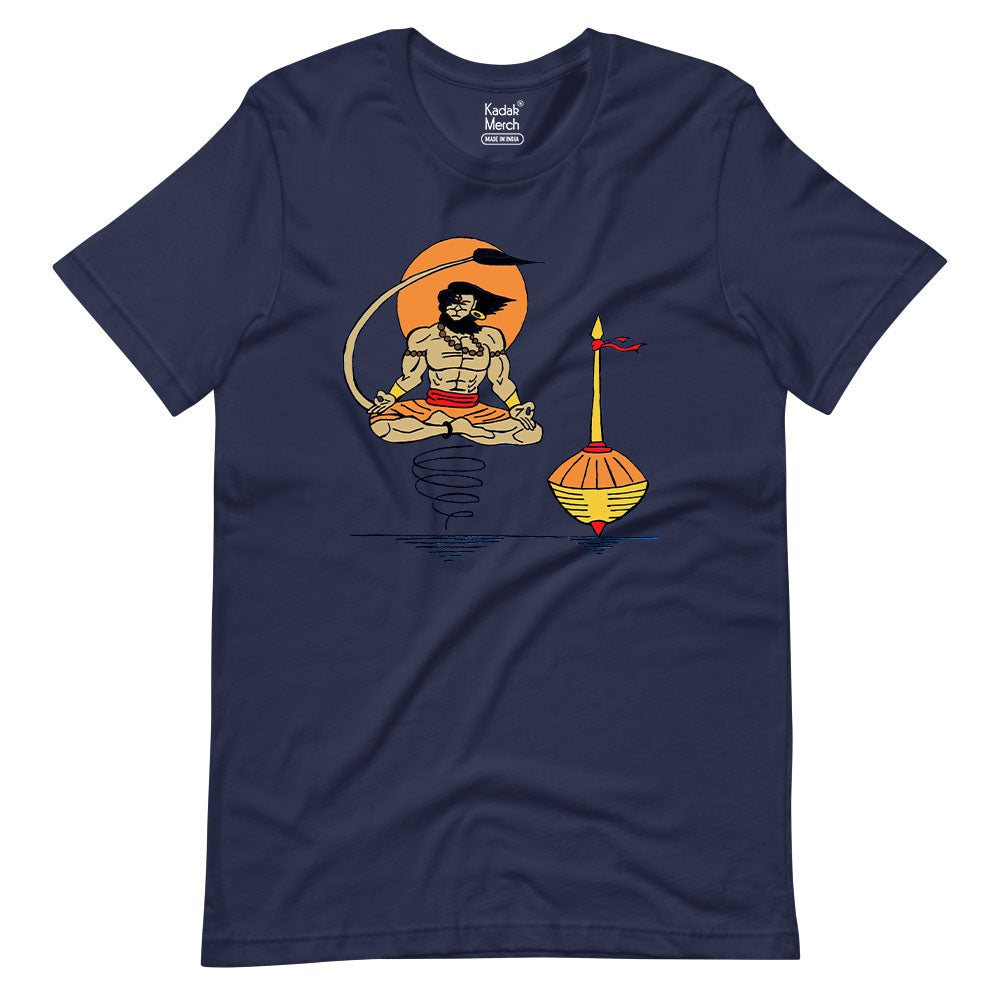 Meditating Hanuman T-Shirt