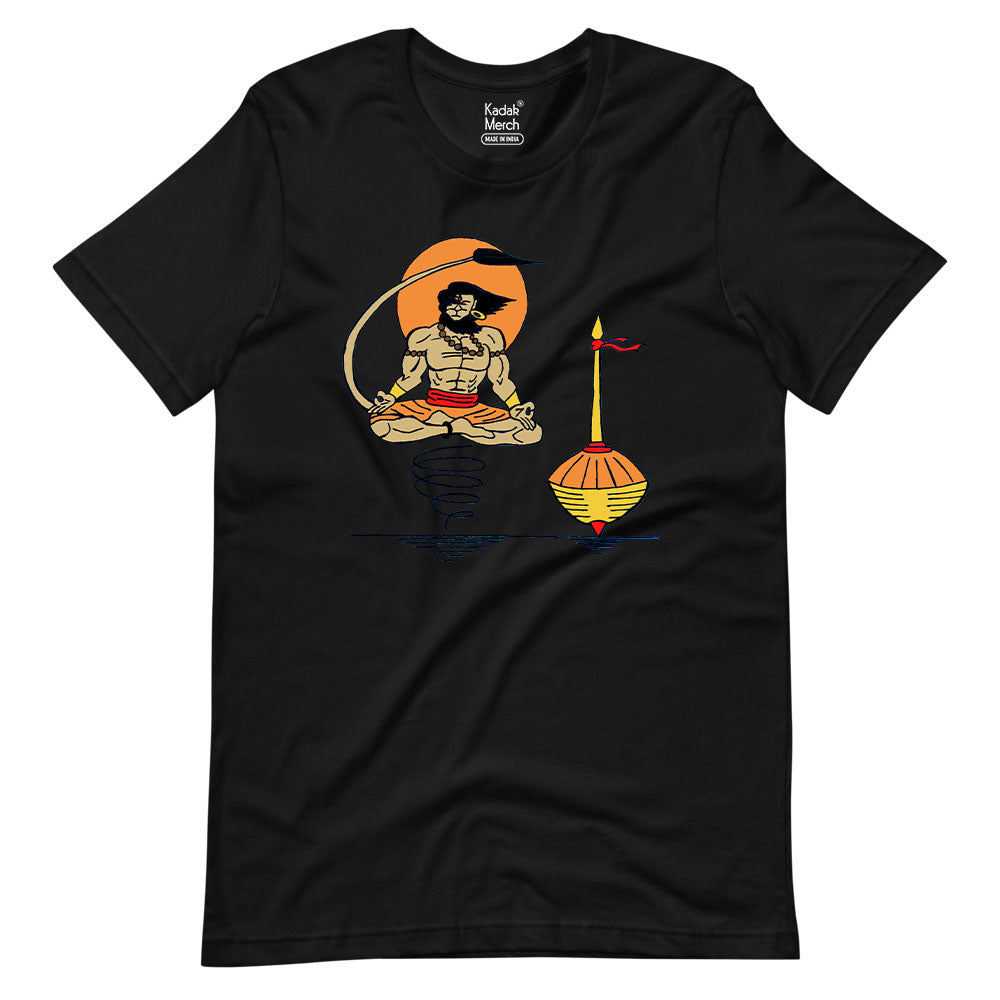 Meditating Hanuman T-Shirt