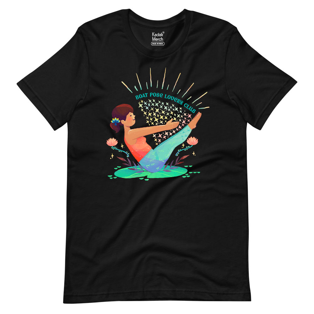 Boat Pose Lover's Club T-Shirt