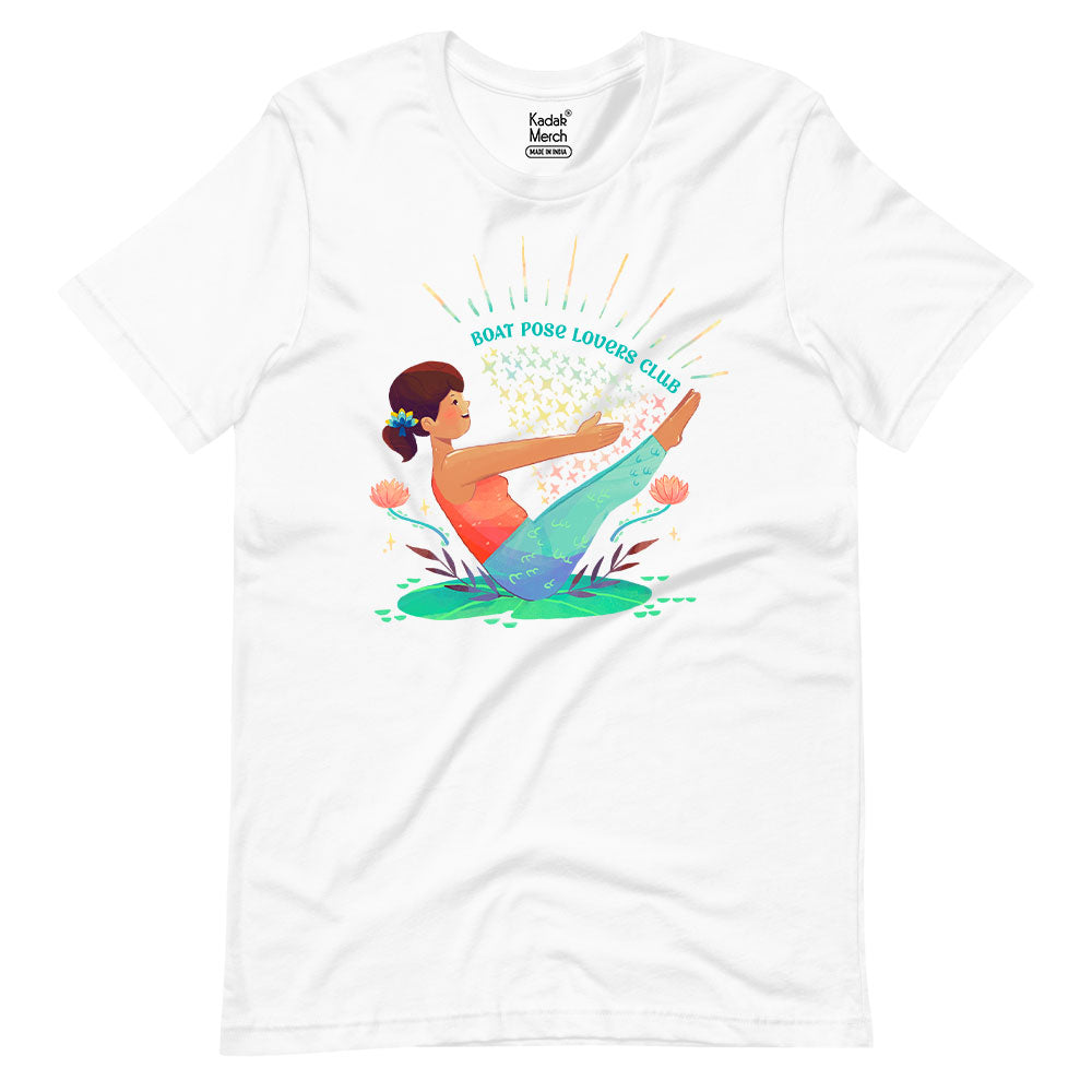 Boat Pose Lover's Club T-Shirt