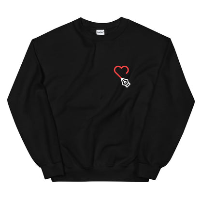 Design with your Heart Illustration Sweatshirt