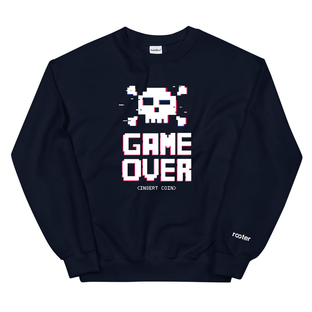 Game Over Skull Sweatshirt
