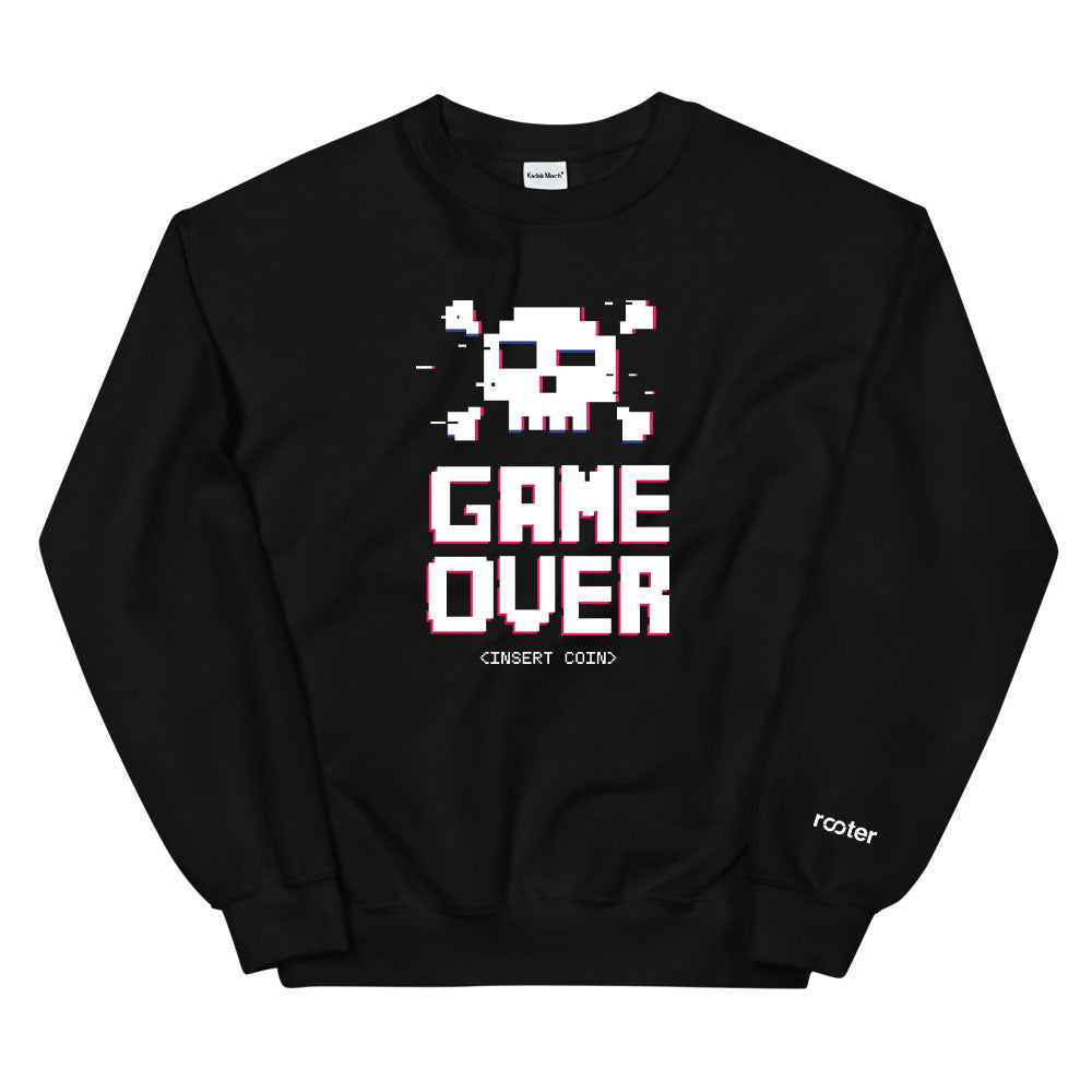 Game Over Skull Sweatshirt