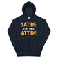 Satire Is My Only Attire Hoodie Xs / Navy Blue Sweatshirts & Hoodies