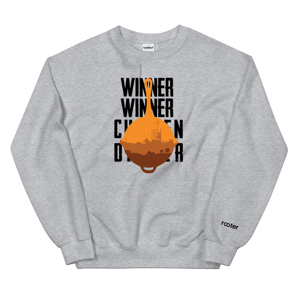 Winner Winner Chicken Dinner Pan Sweatshirt