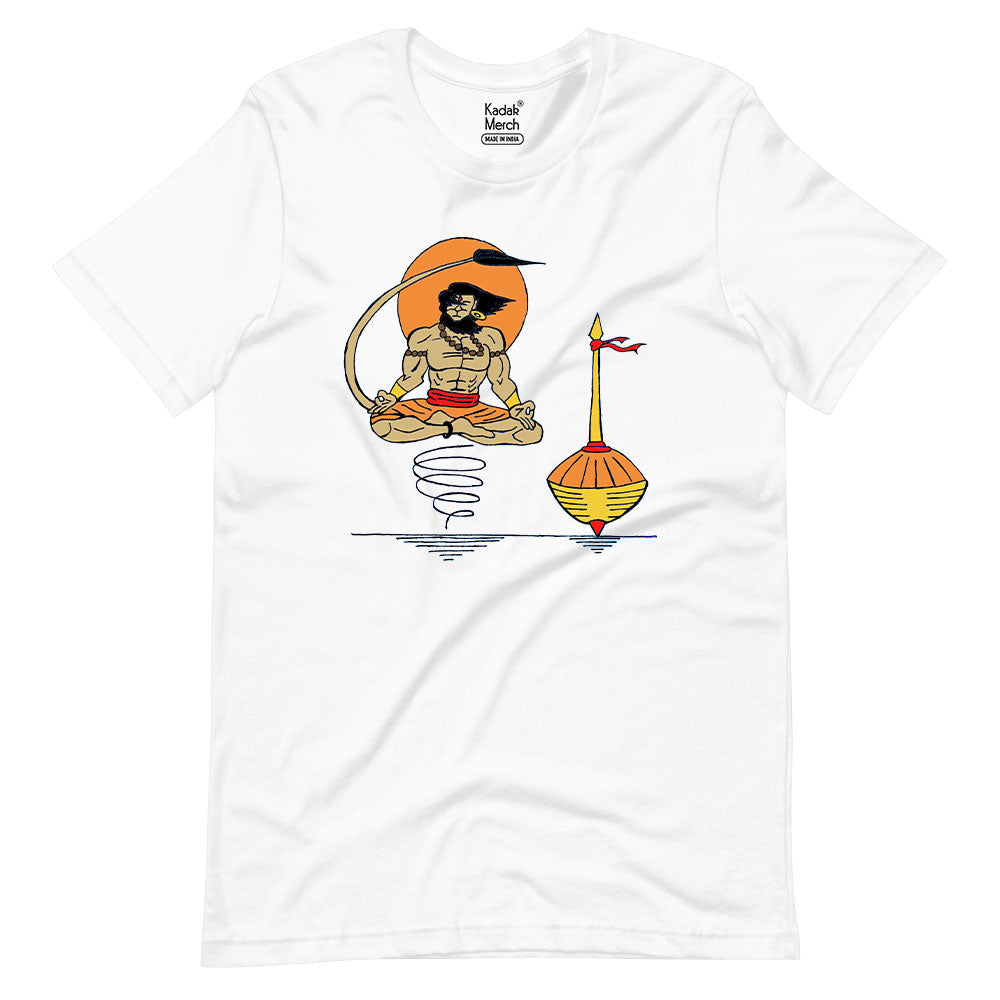 Meditating Hanuman T-Shirt