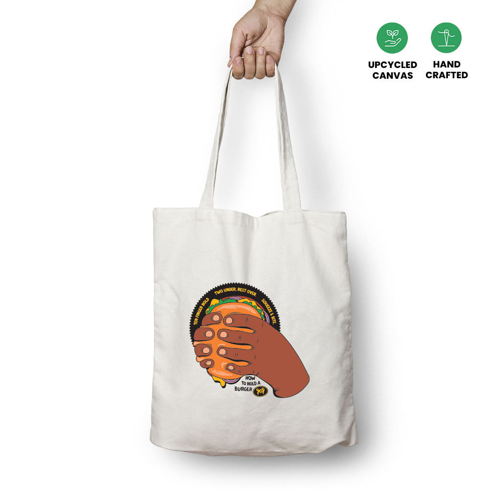 Burger Tote Bag