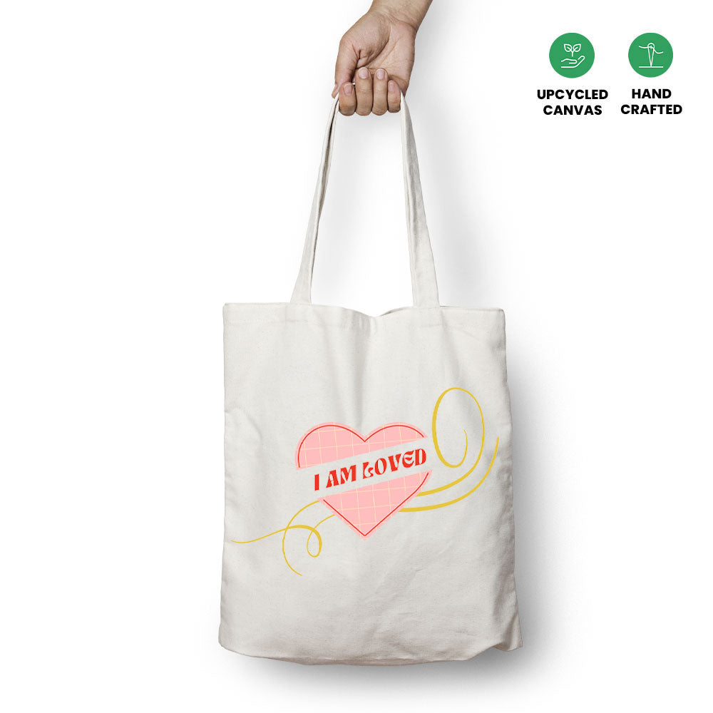 I am Loved Tote Bag