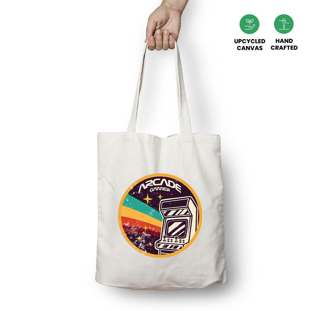 Retro Arcade Tote Bag