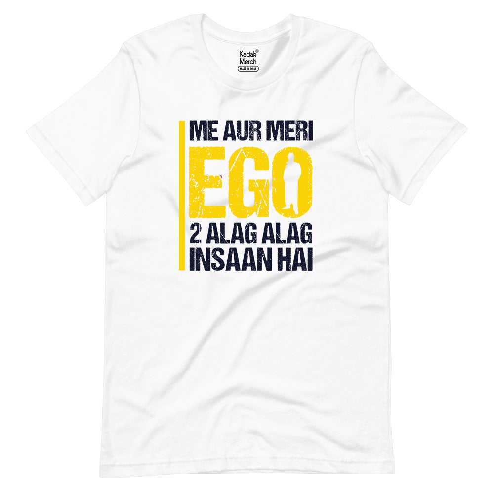 Dude | Me aur meri ego bold T-shirt | Binge!